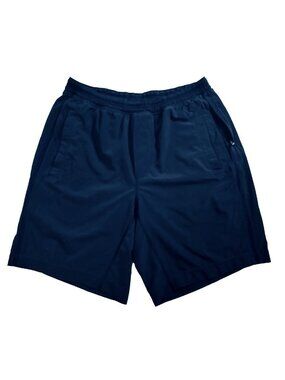 Lululemon Men’s Lined Training Running Shorts Black Large Athletic Gym Shorts